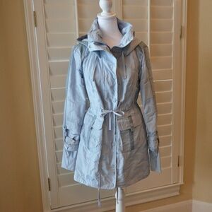 Blanc Noir Blue Camo Anorak Jacket